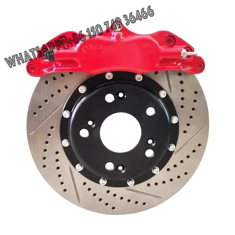

Hot Performance 5200 4 Pot Brake Caliper Kit 4 Piston Auto Racing Brake Calipers for Audi Bmw Volkswagen Mercedes Porsche