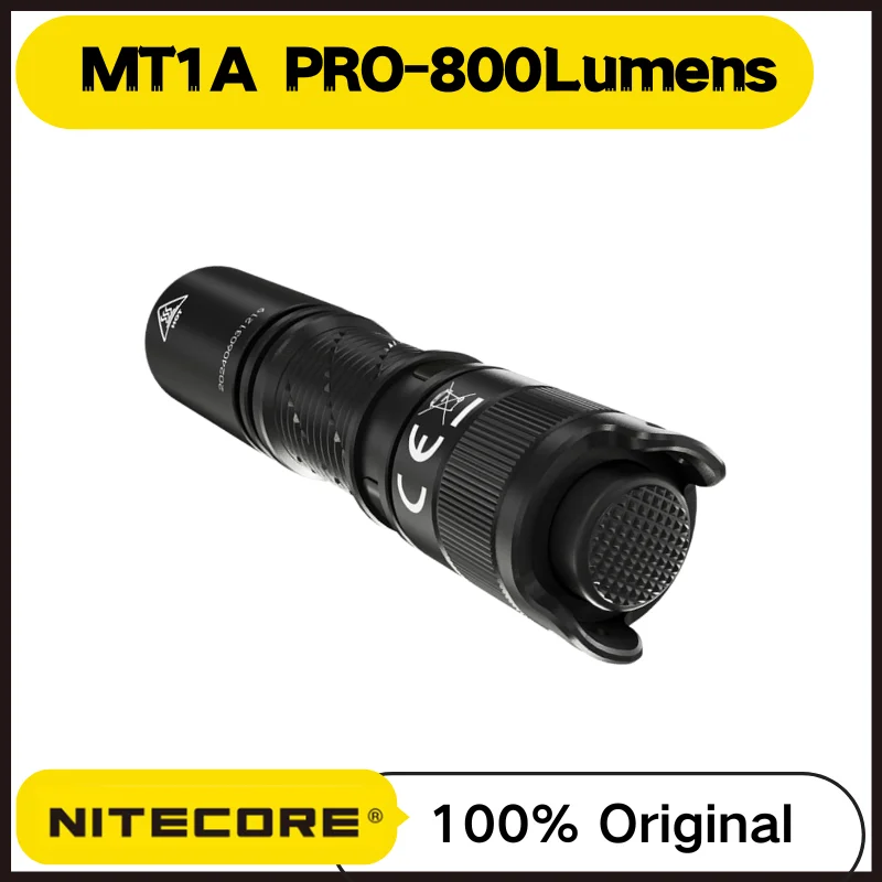 

NITECORE MT1A Pro UHi 25 LED 800Lumens USB-C Rechargeable Compact LED Flashlight With 14500 Battery