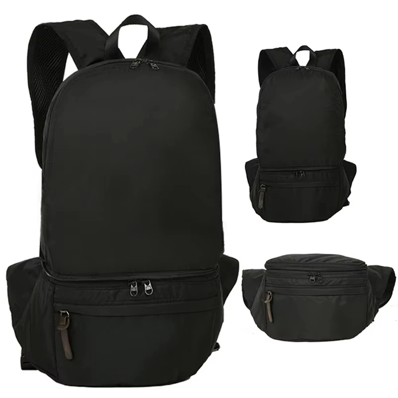 Faltbarer Rucksack, wasserdicht, für den täglichen Gebrauch, Computer-Umhängetasche, leicht, für Laptop, Arbeitsrucksack, Reise-Tagesrucksack, Outdoor-Sport, Wandertaschen