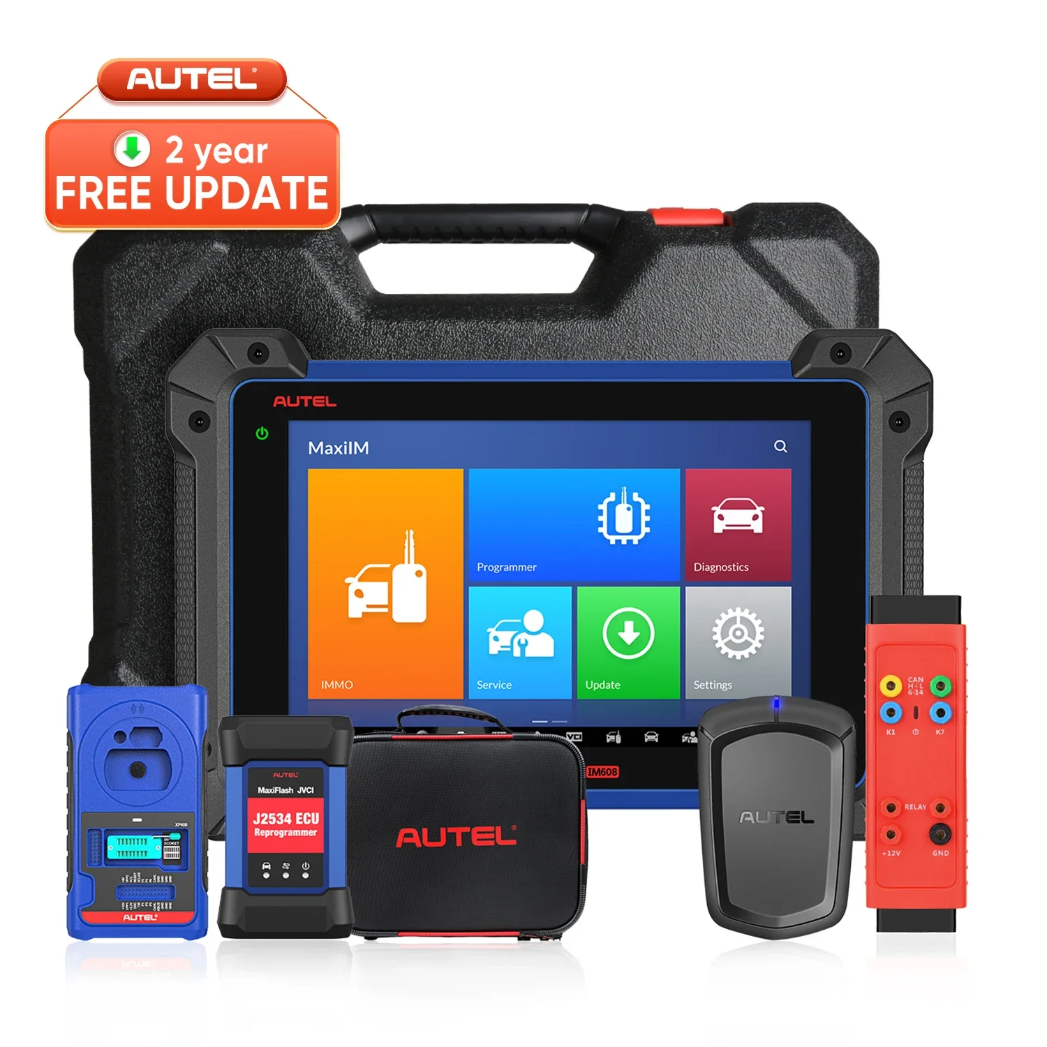 autel maxiim im608 pro locksmith tool automotive key programmer car obd2 autel scanner diagnostic tool xp400 pro autel im608 pro