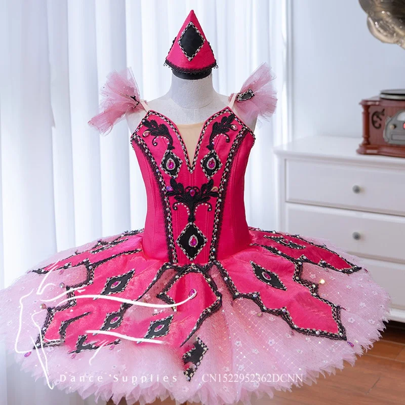 Customized Venice Carnival Ballet Children's Tailor-made Tutu Skirt Professional Ballet Competition Ballet Skirt