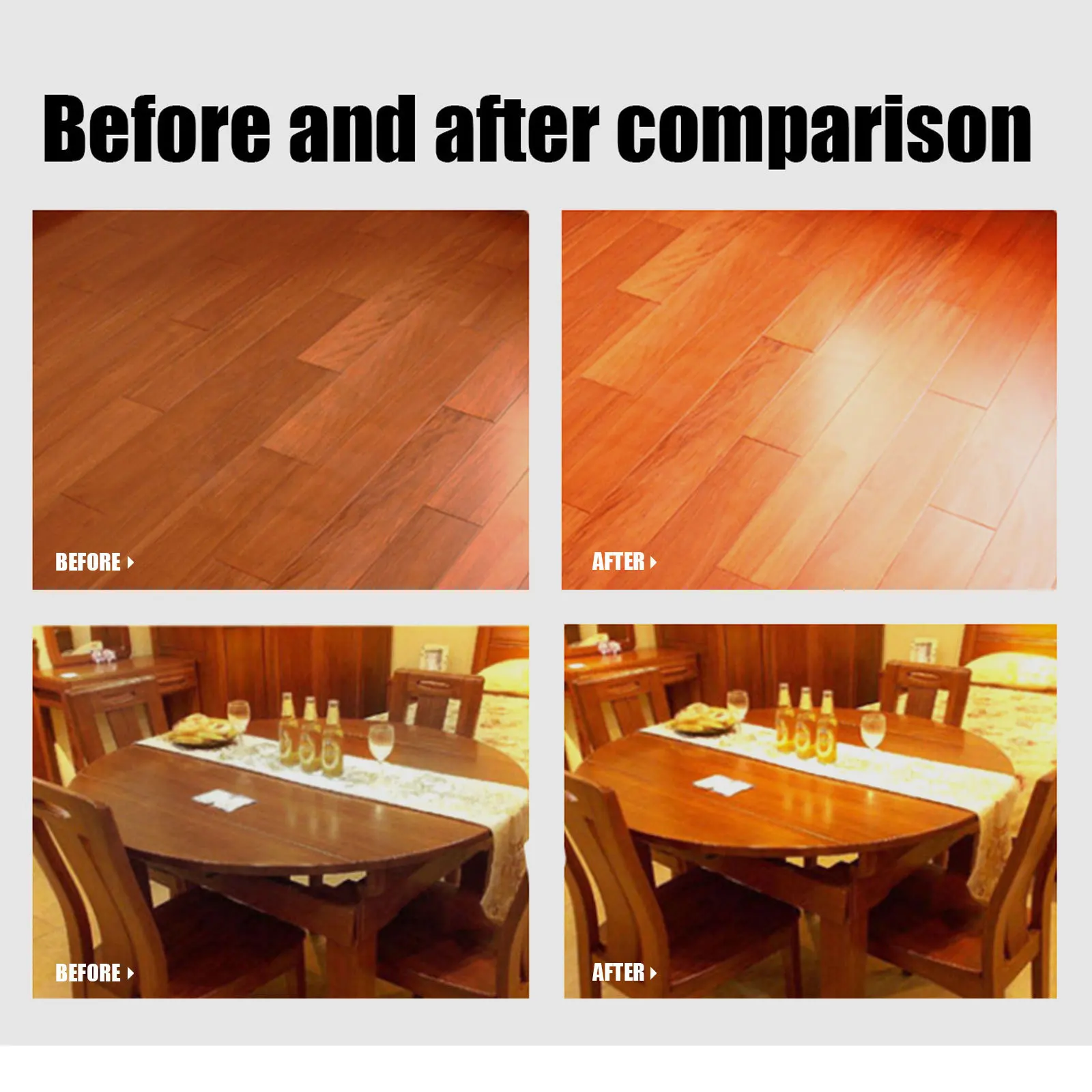 Floor Cleaning Wax Furniture Polishing Beeswax Removing Scratches Wooden Floor Cleaning Maintenance Wood Product Brightening Wax