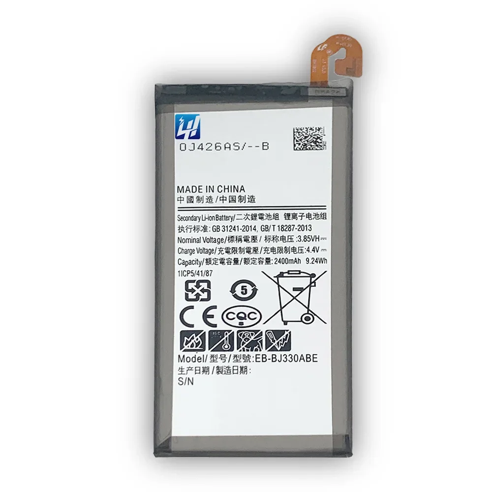 EB-BJ330ABE  Battery For Samsung Galaxy J3 2017 SM-J330 J3300 SM-J3300 SM-J330F J330FN J330G 2400mAh Latest Batteries