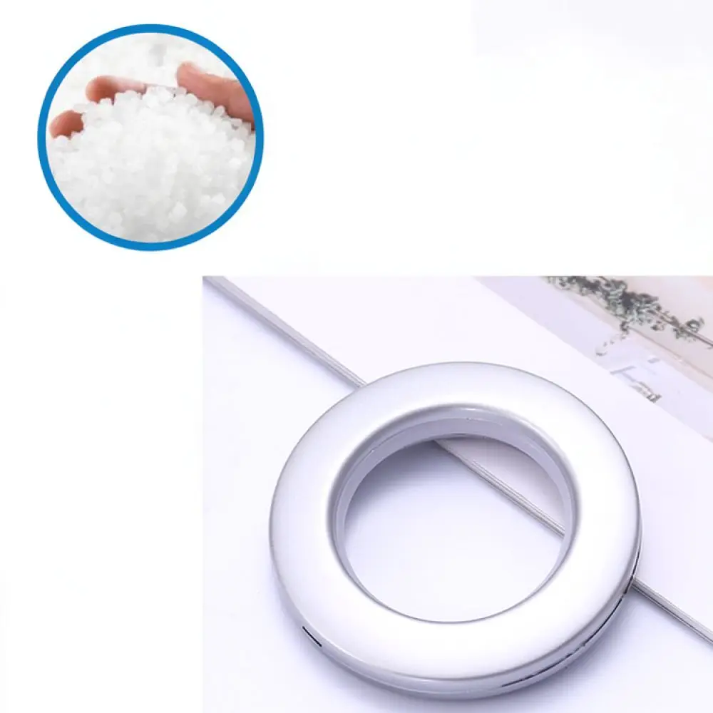 Plastic Curtain Rings Silent Nano Grommets For Roman Pole Drapery Hardware Accessory Modern Home Window Eyelet Set