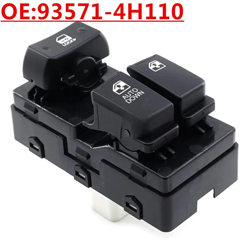 

OE:93571-4H110 Power Window Master Control Switch For 2006-2017 Hyundai/Kia
