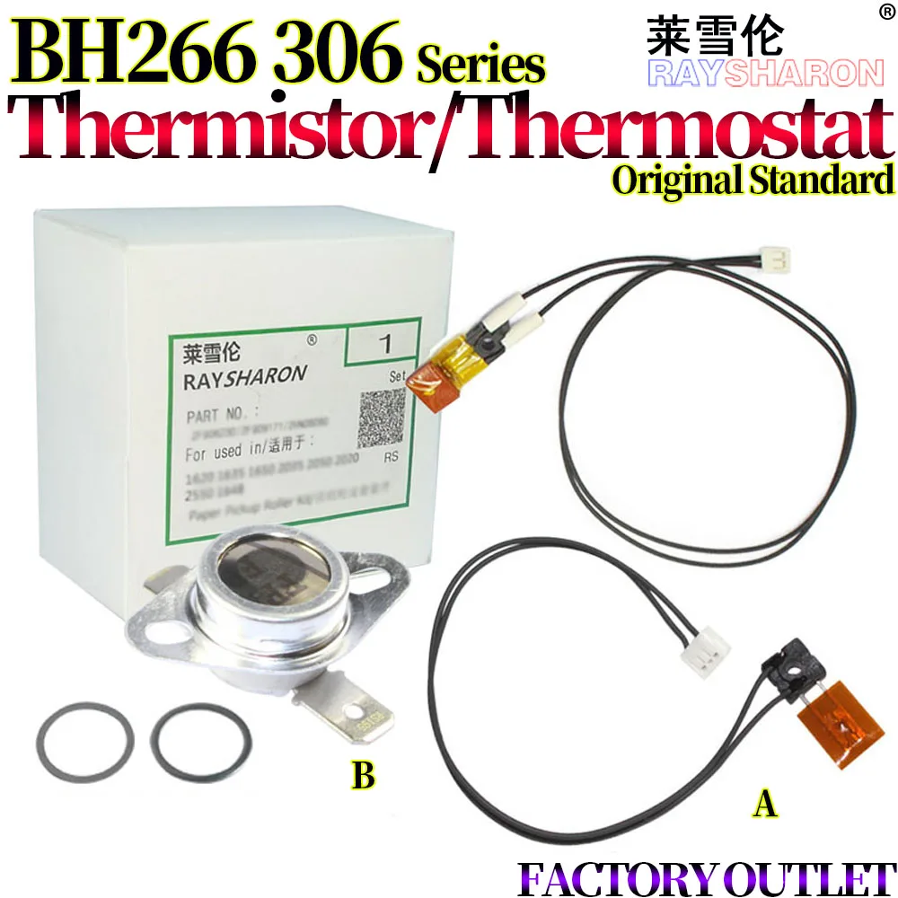 Thermostat Thermistor For Use in Konica Minolta 7228i 226i 246i 266i 306i 184 7221i 7223i AD 161 188 199 219 239
