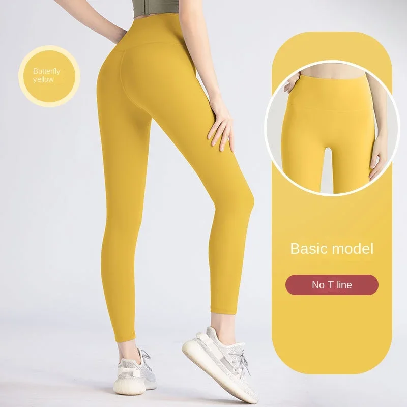 S-3XL 2023 Hot Sale Fitness Lenggings Female Full Length Leggings  Running Pants Comfortable And Formfitting Yoga Pants