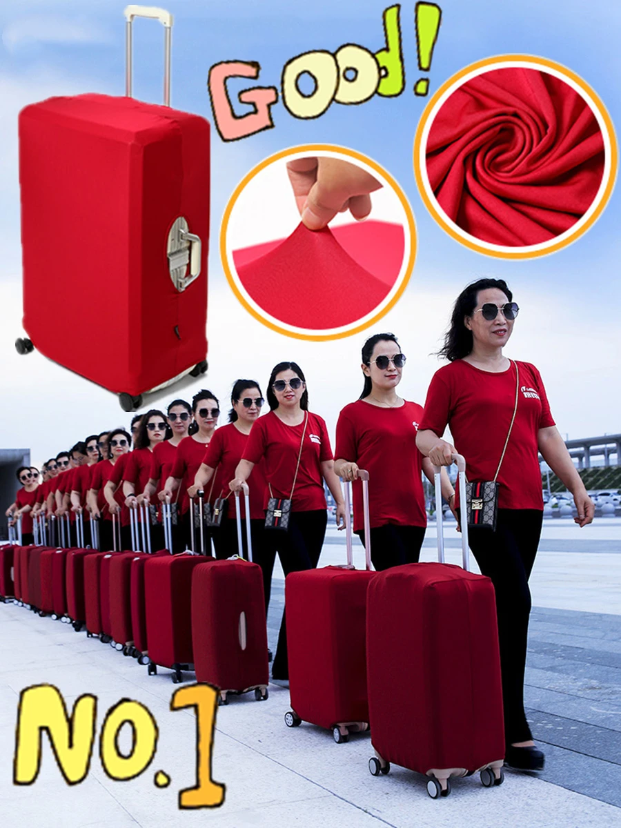

Newest Travel Luggage Cover Elastic Baggage Cover Suitable for 18 to 32 inch Suitcase Case Dust Covers Travel Accessories Gifts