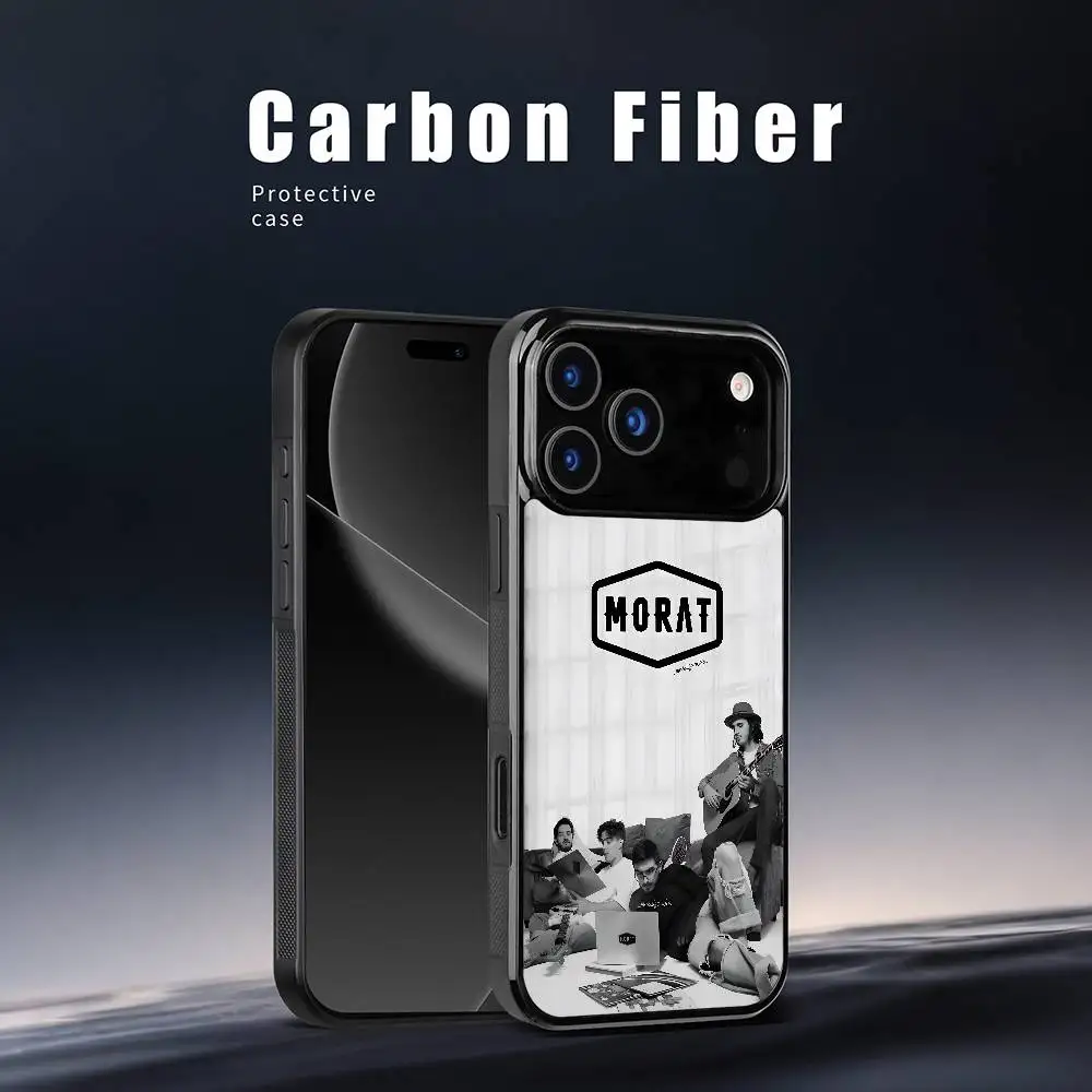 Чехол для телефона Music Rock Band M-Morat для iPhone 17, 16, 15, 14, 13, 12, 11 Pro Xs Max Mini Plus Celulares Hard Funda