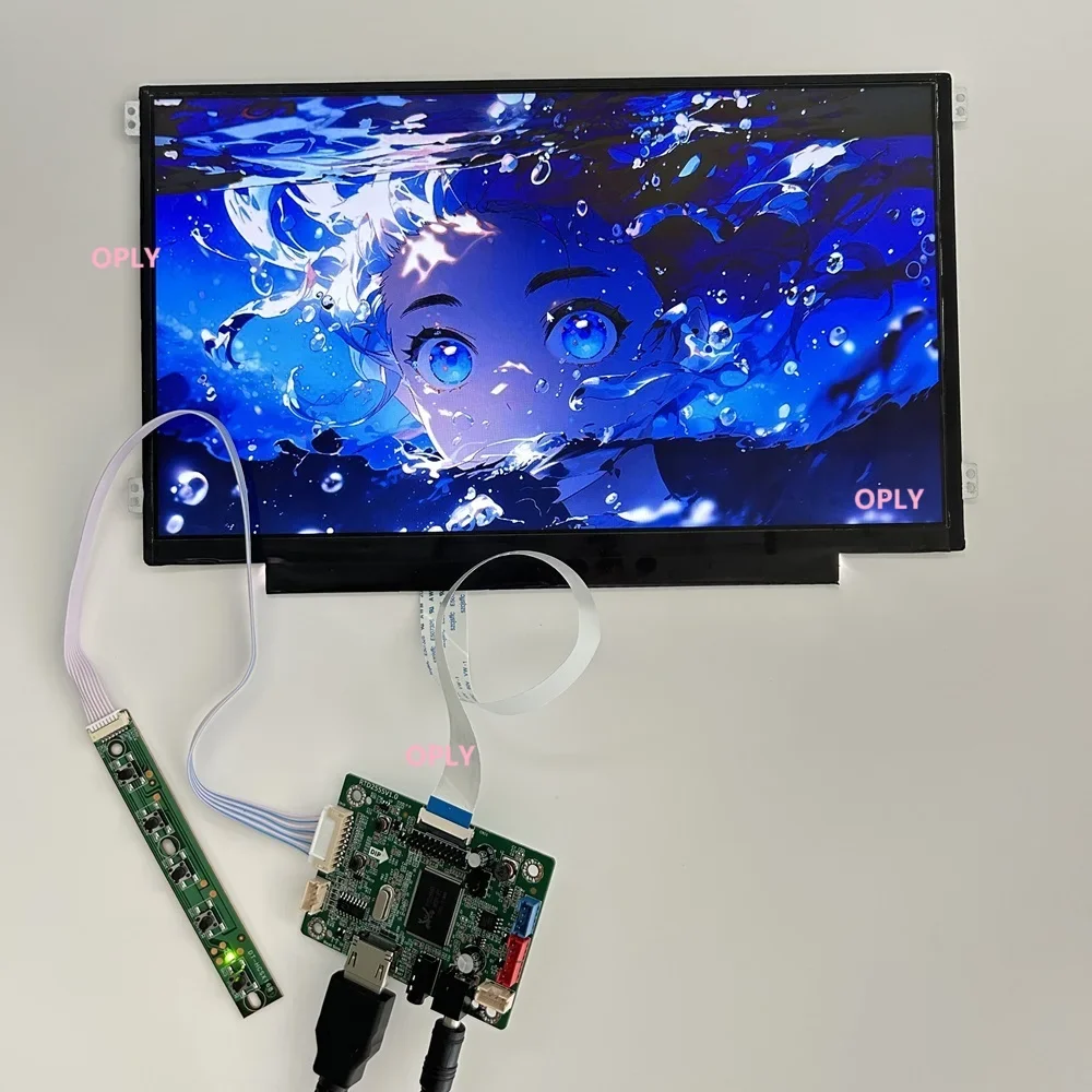 Nuevo monitor de pantalla IPS EDP de 11,6 pulgadas 1366X768 DIY con MINI placa controladora compatible con HDMI para PC PS X360 portátil frambuesa