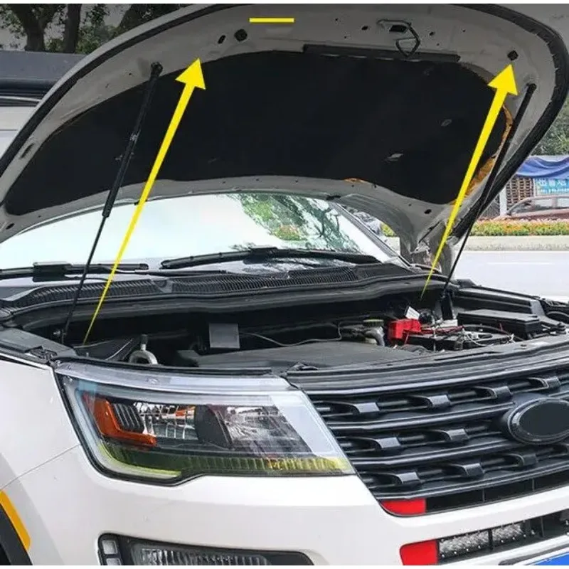 Front Hood Bonnet Gas Struts For Ford Explorer 5th U502 2011-2019 Lift Support Damper Shock Absorber Prop Rods