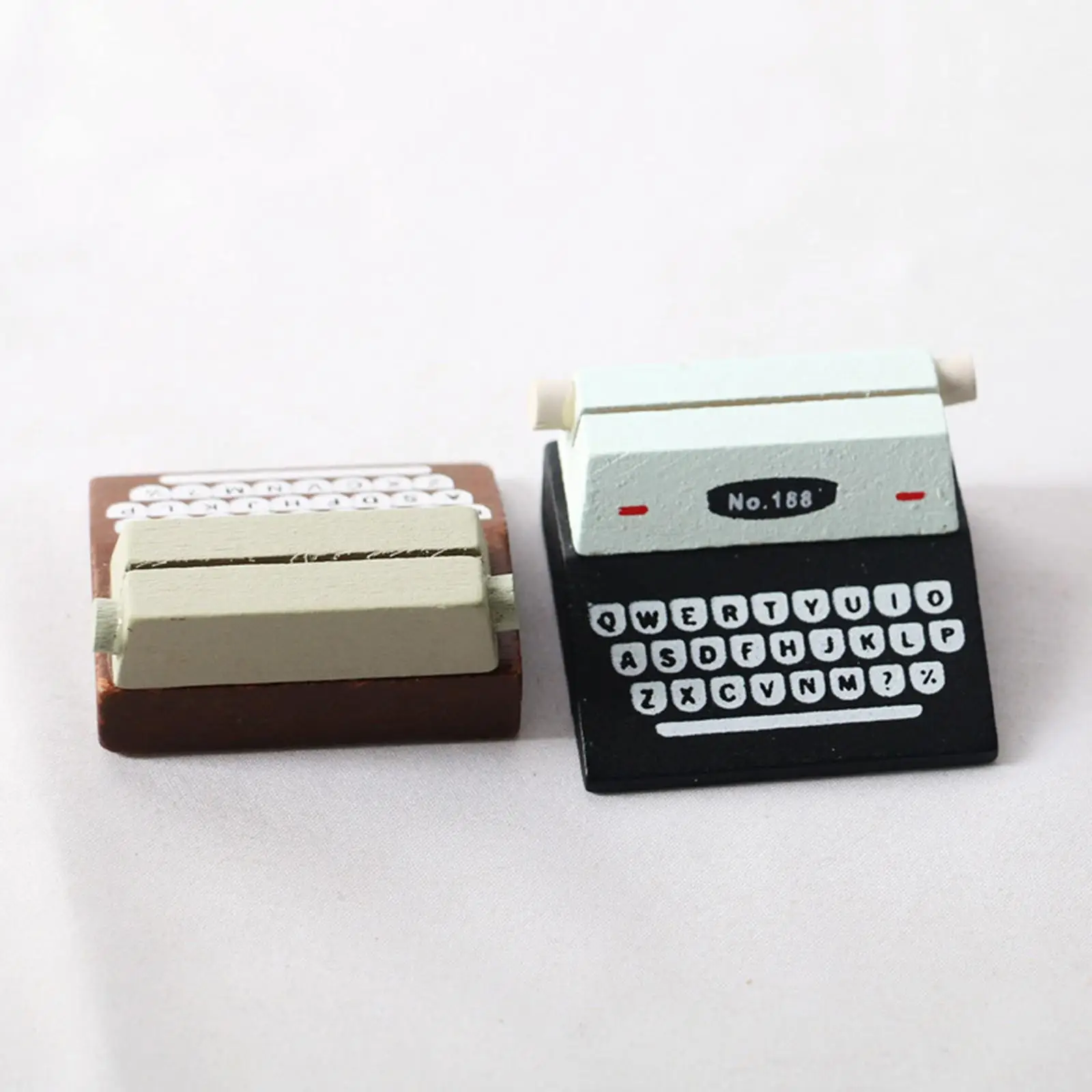 

1/12 Scale Dollhouse Typewriter for Miniature Scenes And Play