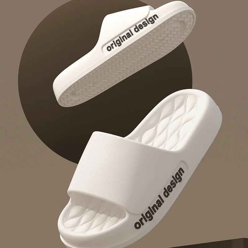 EVA Casual Platform Slippers Woman Home Designer Summer Shoes Ladies Indoor Outdoor Sandals Fashion Bathroom Footwear Soft Sole