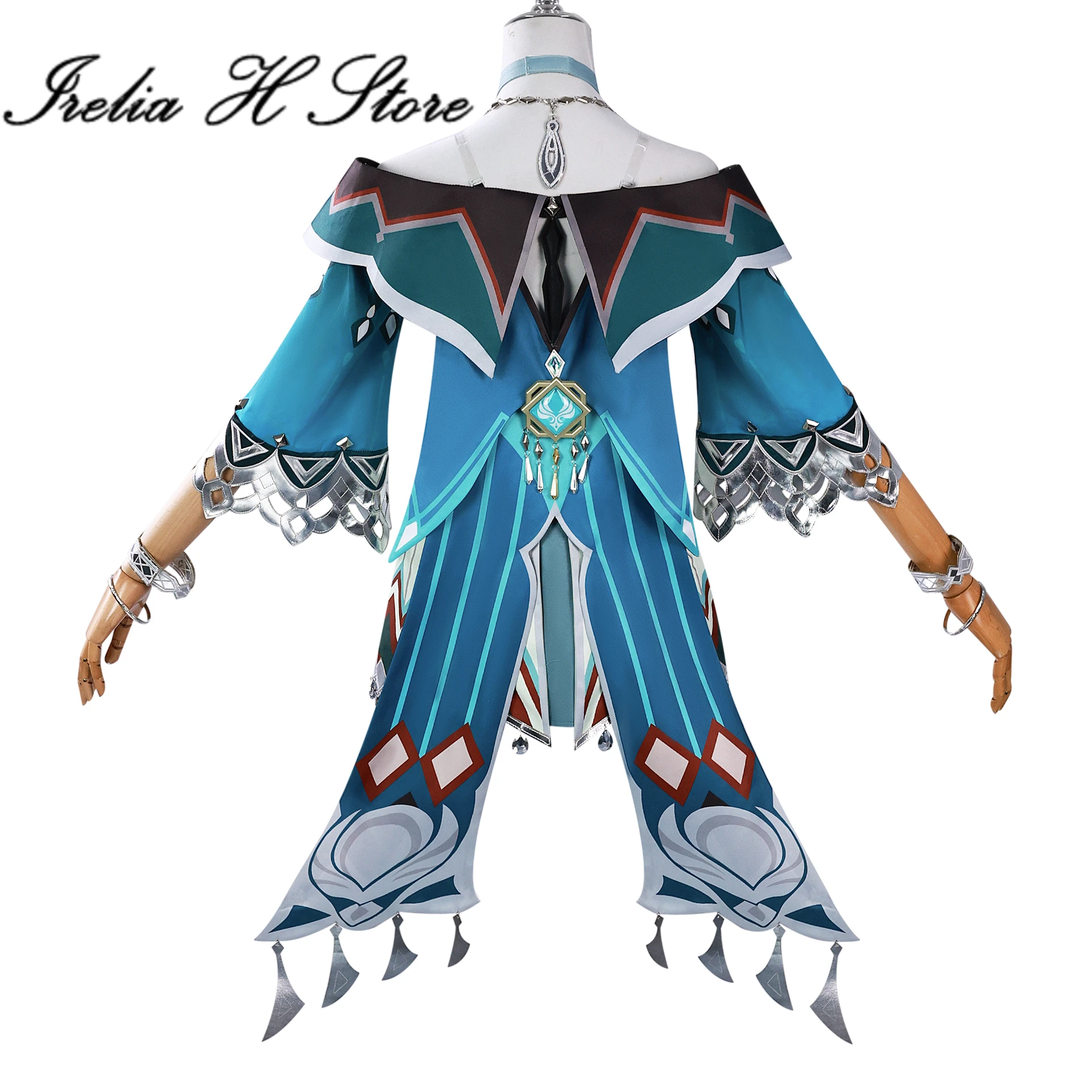 Disfraz de Irelia H Lan Yan Genshin Impact Lan Yan para mujer, juego de rol de anime, cosplays
