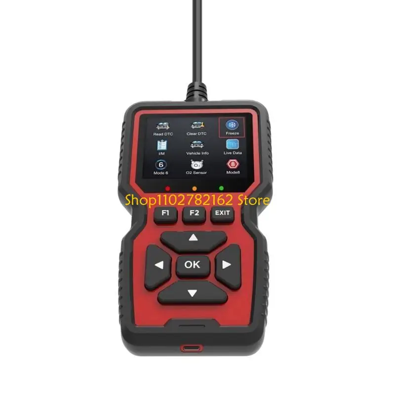 547B OBD2 Scanner Live Data Mechanic OBDII Diagnostic Code Reader Tool For Check Engine Light Battery Testing