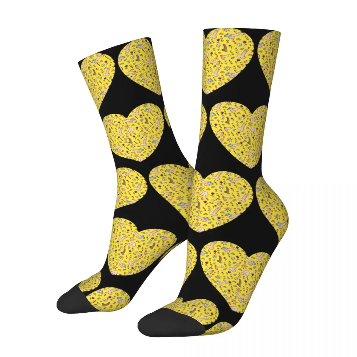 

Penises Pattern 1 Socks Harajuku High Quality Stockings All Season Long Socks Accessories for Unisex Gifts