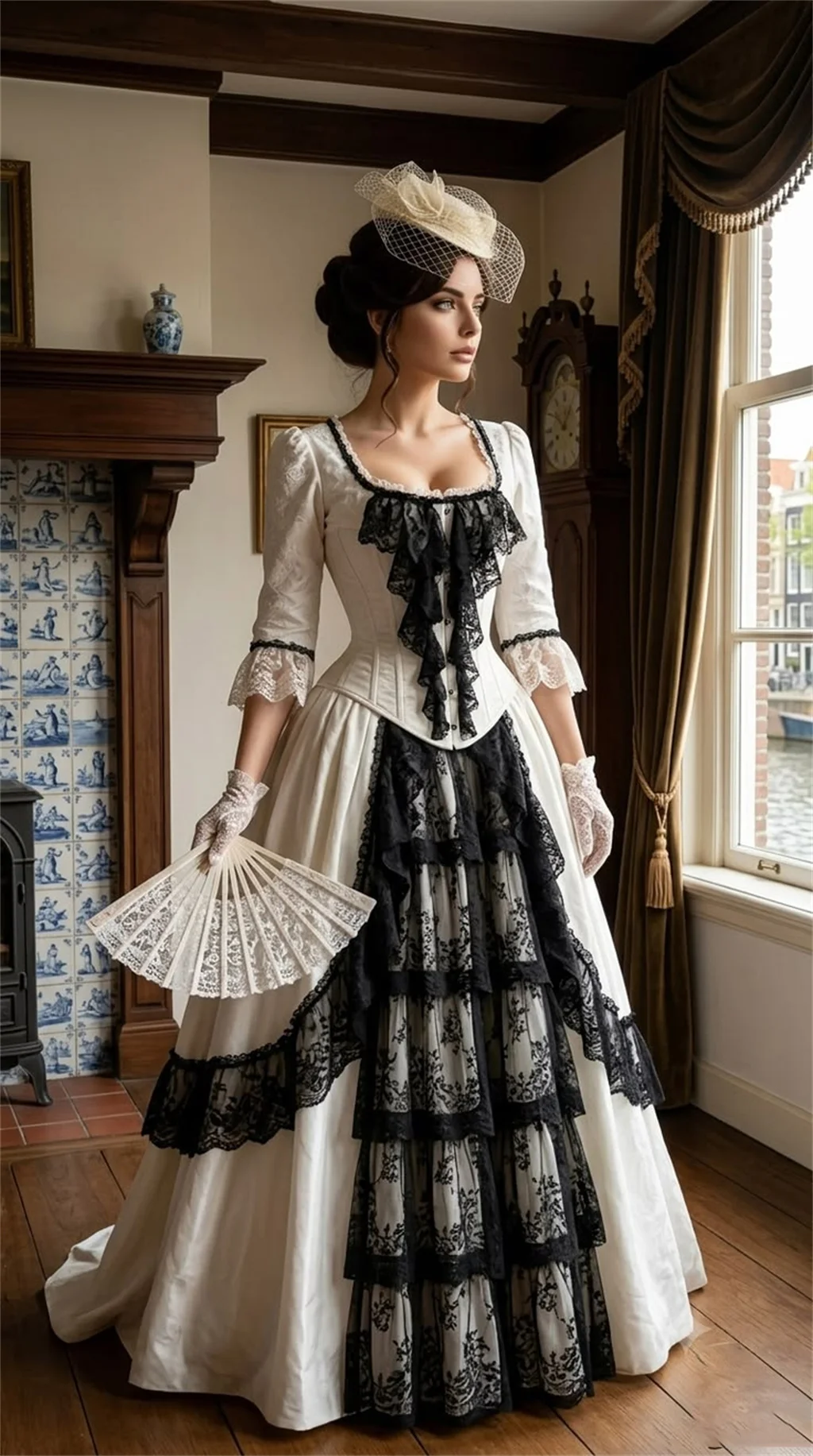 Evening Gown - Kostium wiktoriańskiej księżnej z 1860-tych lat,