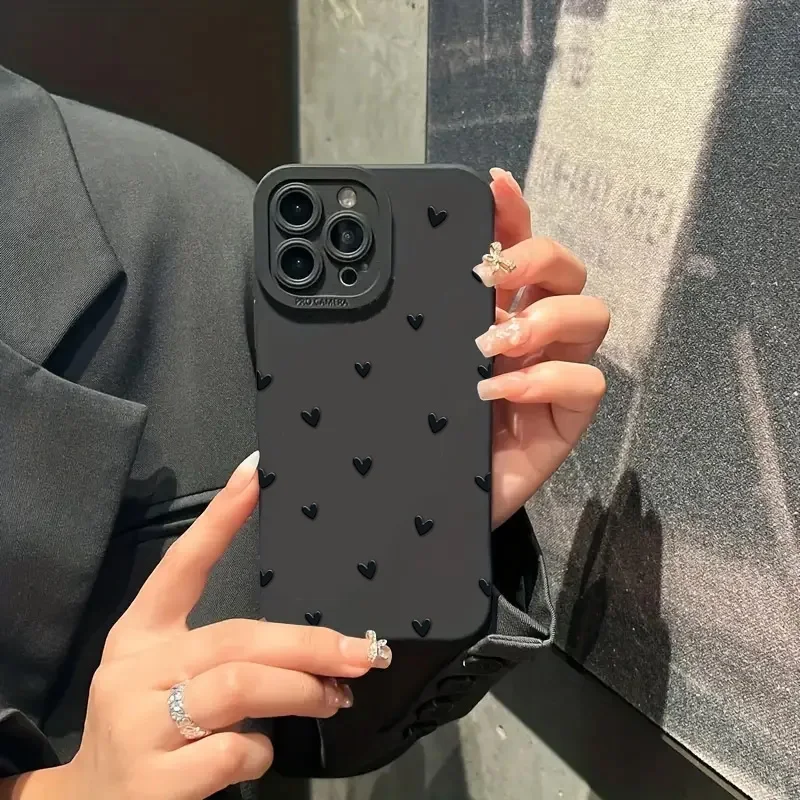 A Loving Printout Phone Case For iPhone 15 Pro Max 14 13 12 11 XS X XR 7 8 Plus SE 2022 15 Shockproof Soft Silicone Bumper Cover image 3