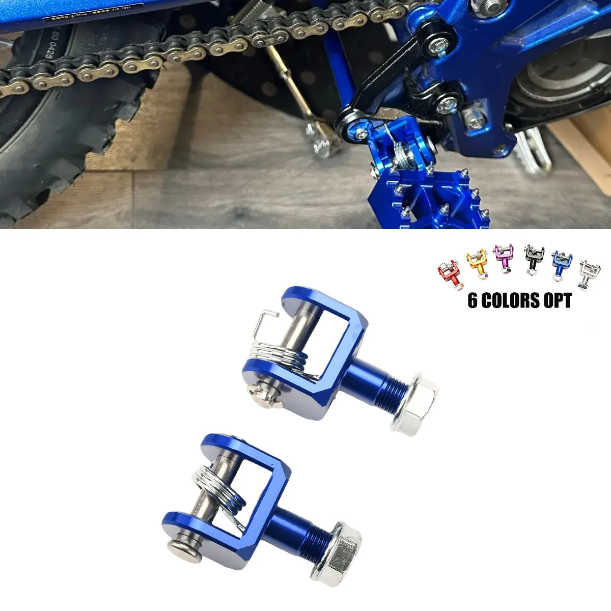 

Motorcycle CNC Footpegs Foot Pegs Connection Bracket For Sur-Ron Sur Ron Surron Light Bee X & S Motorcycles Accessories Parts