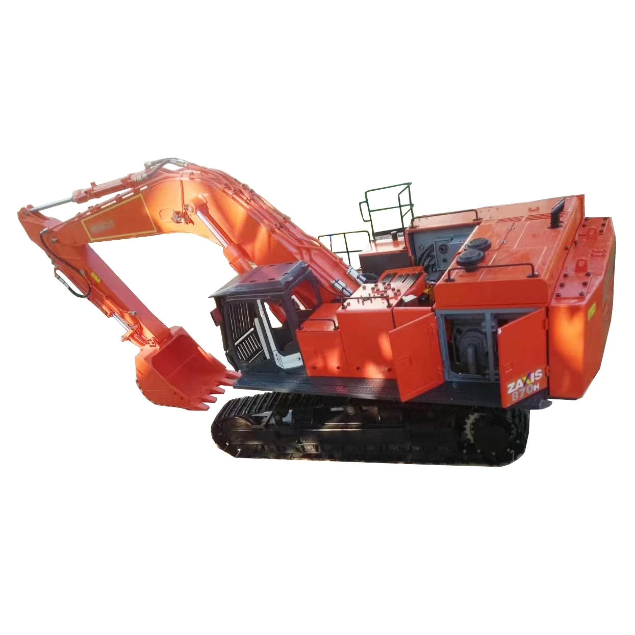 New 1/14 Hitachi 870 RC Hydraulic Excavator Model Painted Version RTR Factory Mechanical Model Adult Toys