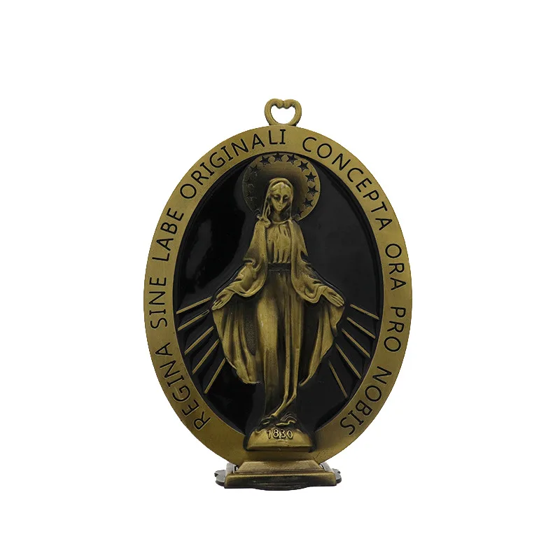 

Virgen Maria Icon Catholic Church Utensils Jesus Cross Home Decor Christ Mother Mary Statues Orthodox Crucifixo Priest