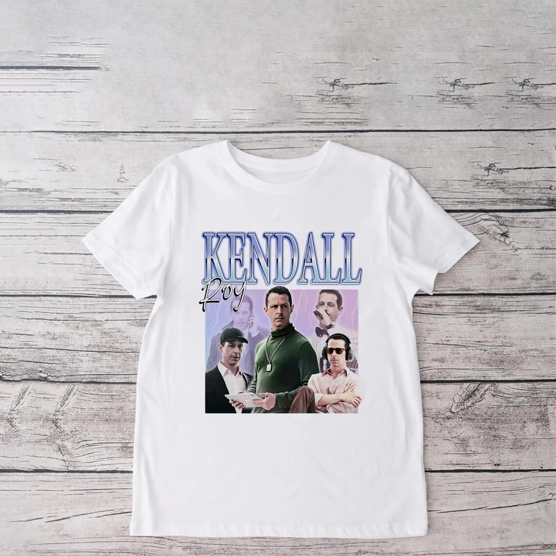 Kendall Roy Unisex T-shirt Succession Logan Homage Tee Top TV Show Gift Men’s Women's Vintage 90s retro Harajuku funny meme