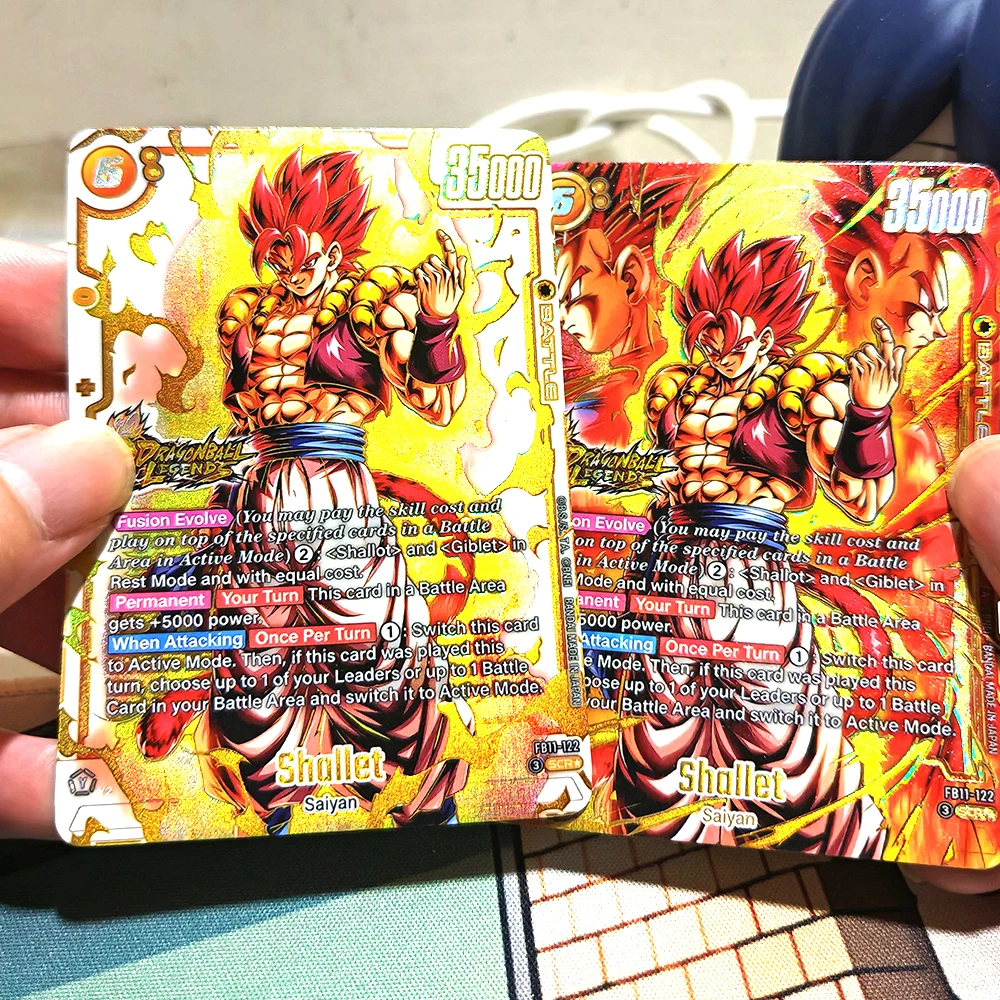 Anime characters Dragon Ball Super Bulma Cell DIY Homemade Xtreme Bronzing Game toys Collection card Christmas birthday gift