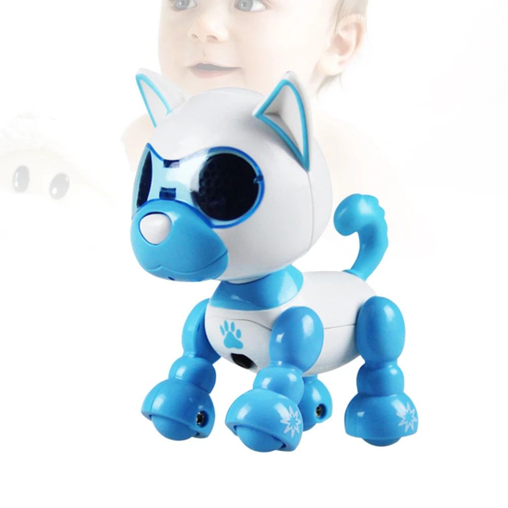 

Voice Changer Robot Dog Stuffed Toy Electric Sound Kids Animal Toys Parent Child Play Developmental Fun Interactive Electronic
