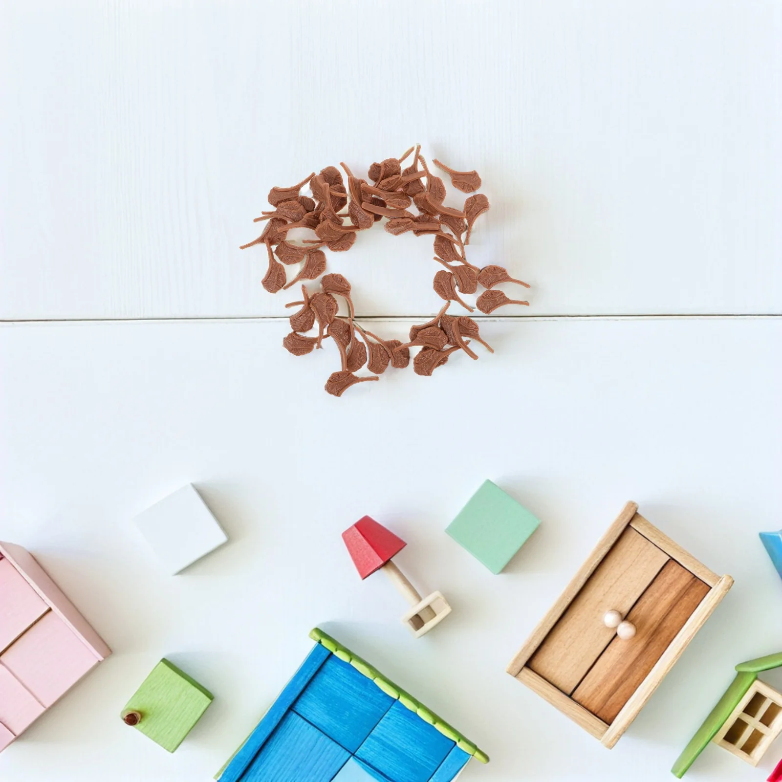 

50Pcs Mini Steak Fake Meat High Simulation Realistic Artificial Beef Photography Prop Kitchen Display Decoration