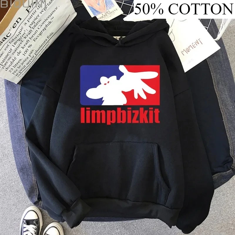 Limp Bizkit الرجال موضة هوديس الرجال النساء قمصان سويت شيرت بقلنسوة الهيب هوب بلوفرات غير رسمية الخريف الشتاء الفتيان الفتيات الشارع الشهير هوديي #1