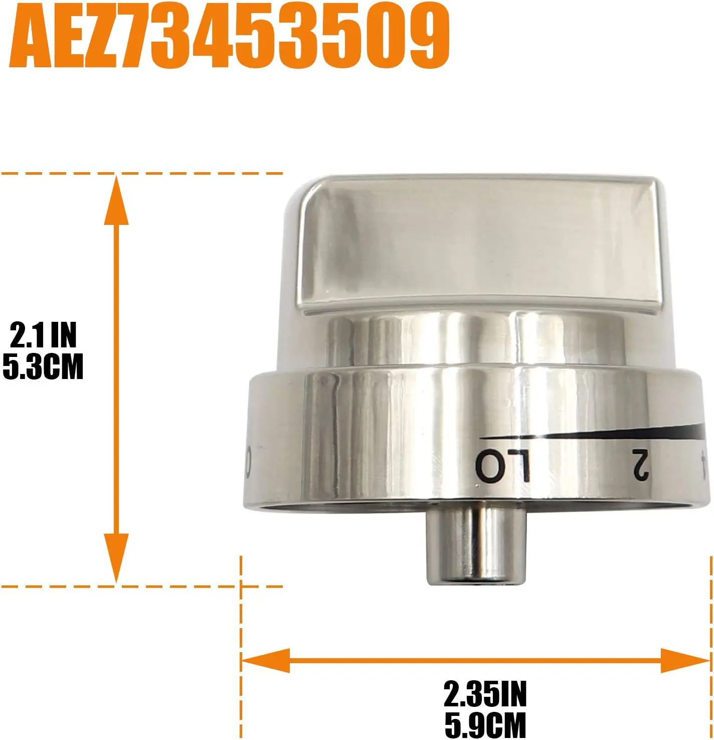 AEZ73453509 Gas Cooktop Control Knob AEZ73453508 AEZ72909008 AP5669773 PS7321756 Compatible with LG Oven Stovetop