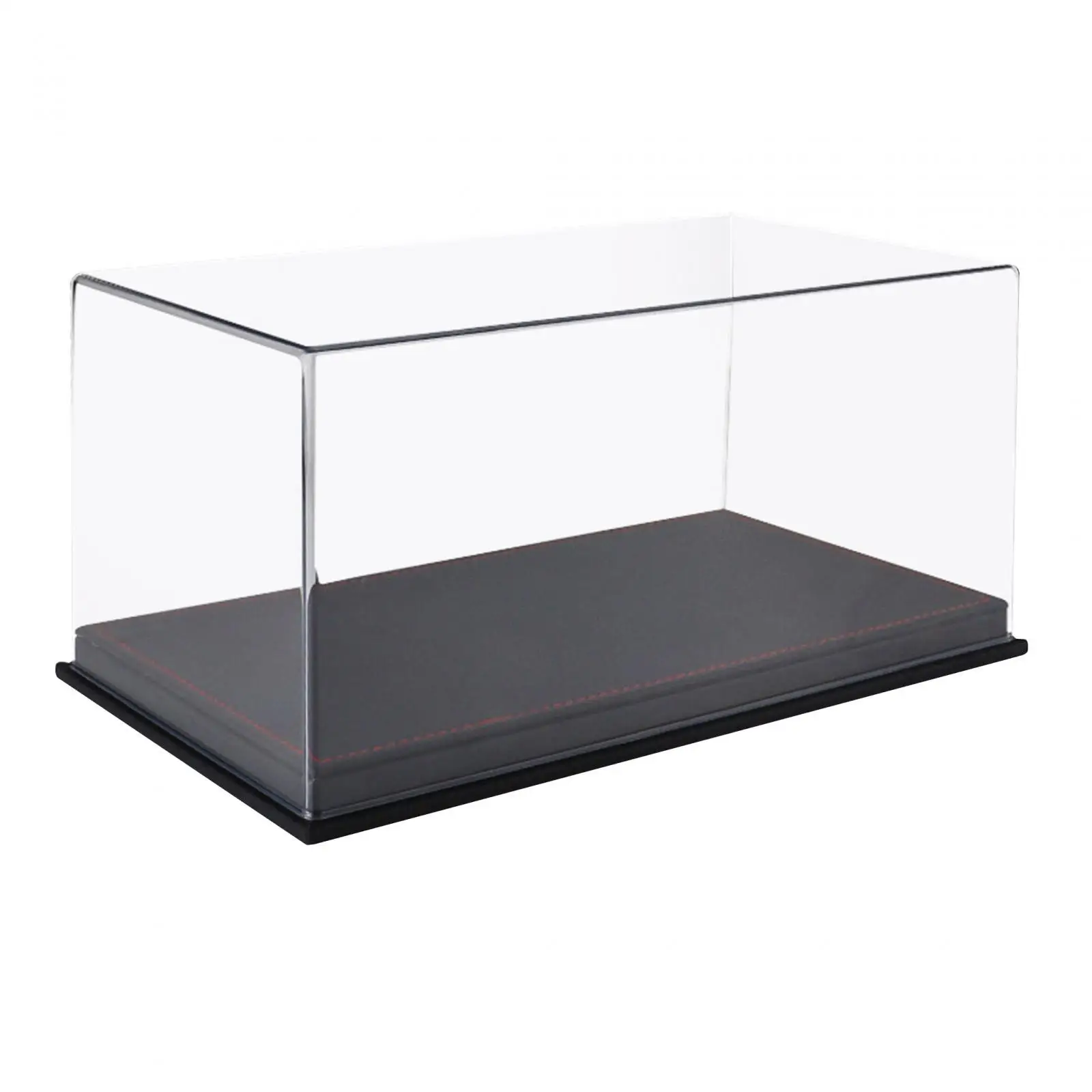 1/24 Scale Diecast Car Display Case Diecast Toy Car Storage Vehicle Garage Showcase with Clear PVC Cover for Model Collectors