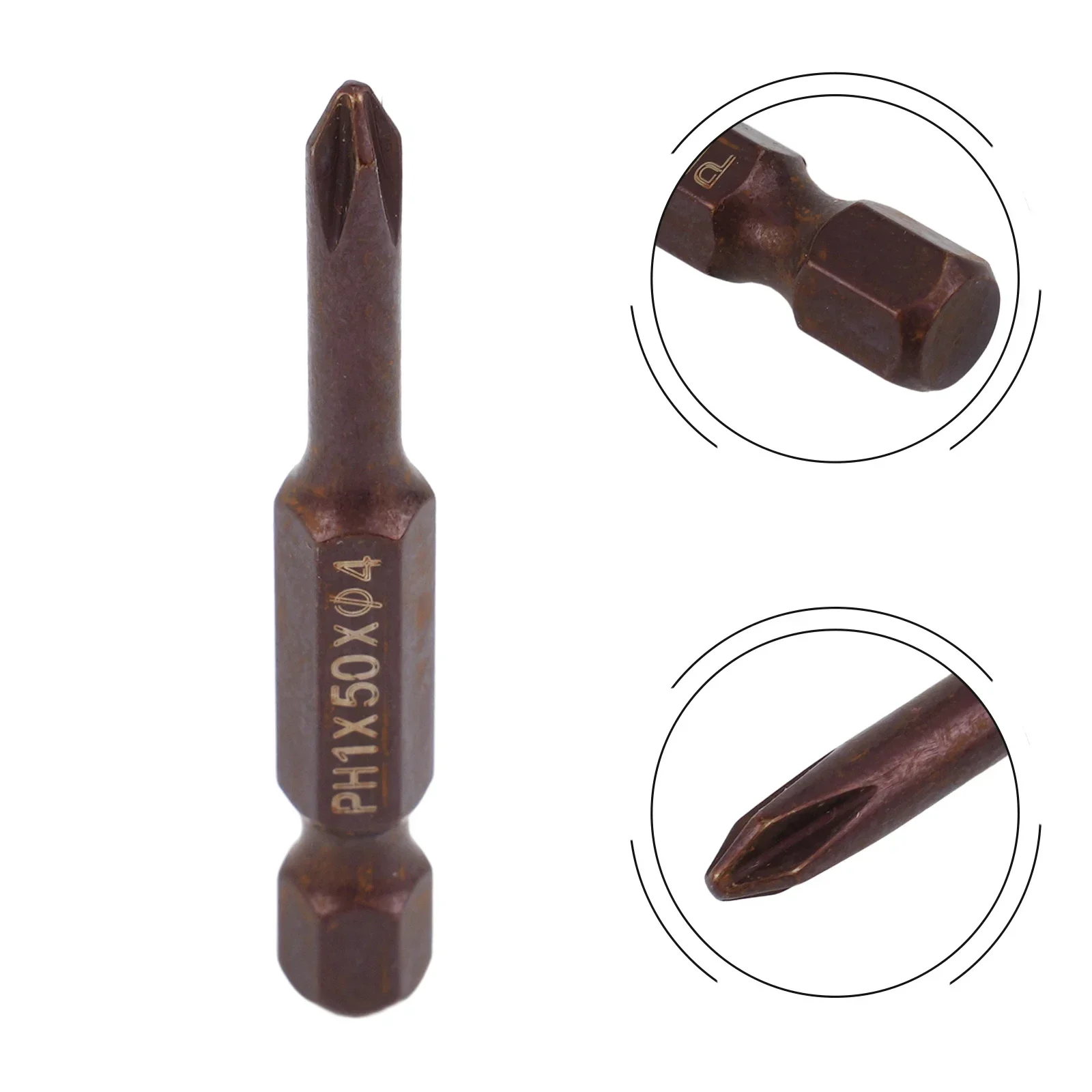 1pc 50mm PH Screwdriver Bit 1/4\