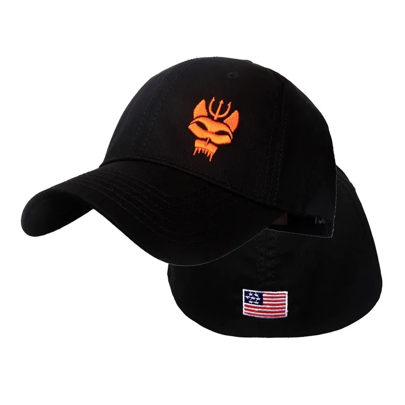 Modische Baumwoll-Baseballkappe für Männer und Frauen, Militär-Enthusiasten, taktische Kappe, Snapback, dehnbare Mütze, zum Laufen, Angeln, Gorras