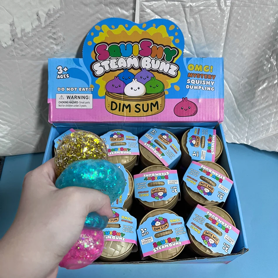 mini-simulation-flash-dumpling-pressure-ball-slow-rebound-soft-pinch-decompression-office-home-decorat-kids-adults-gift