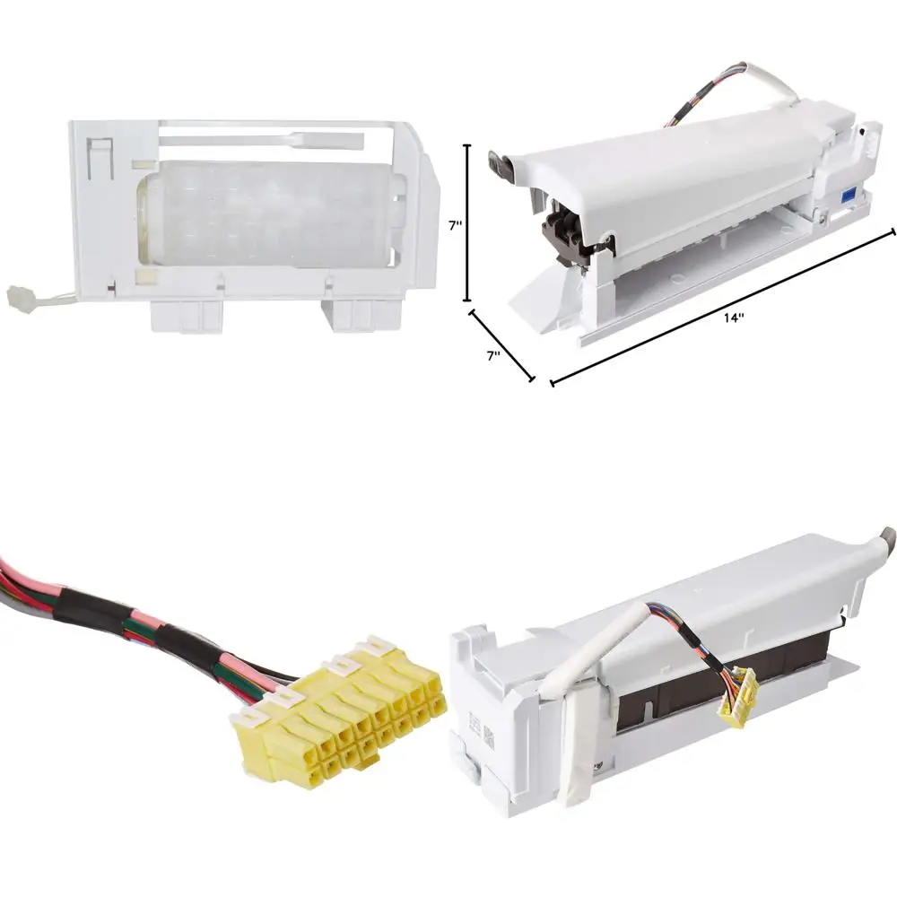

Ice Maker Replacement for Refrigerators - Compatible with Models WRS571CIDB01, WRS555SIHZ00, WRS588FIHZ00, WRS571CIHV01, WRS571C