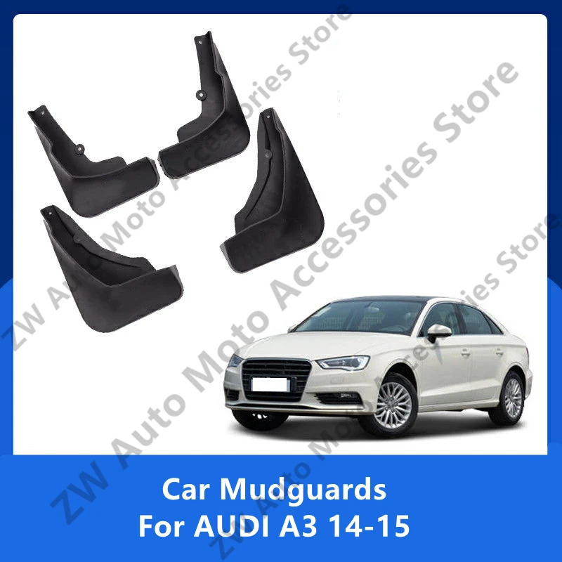 

Автомобильные брызговики для AUDI A3 14-15, брызговики на крыло, брызговики, внешние детали, аксессуары для автомодификации, ремонт