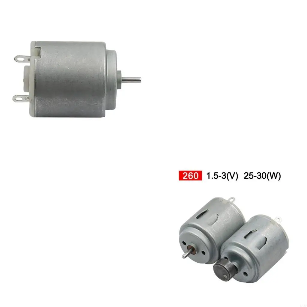 

P82E DIY Hobby 260 Micro Motor Mini Micro Motor DIY Hobby Toy Car Electric Motor