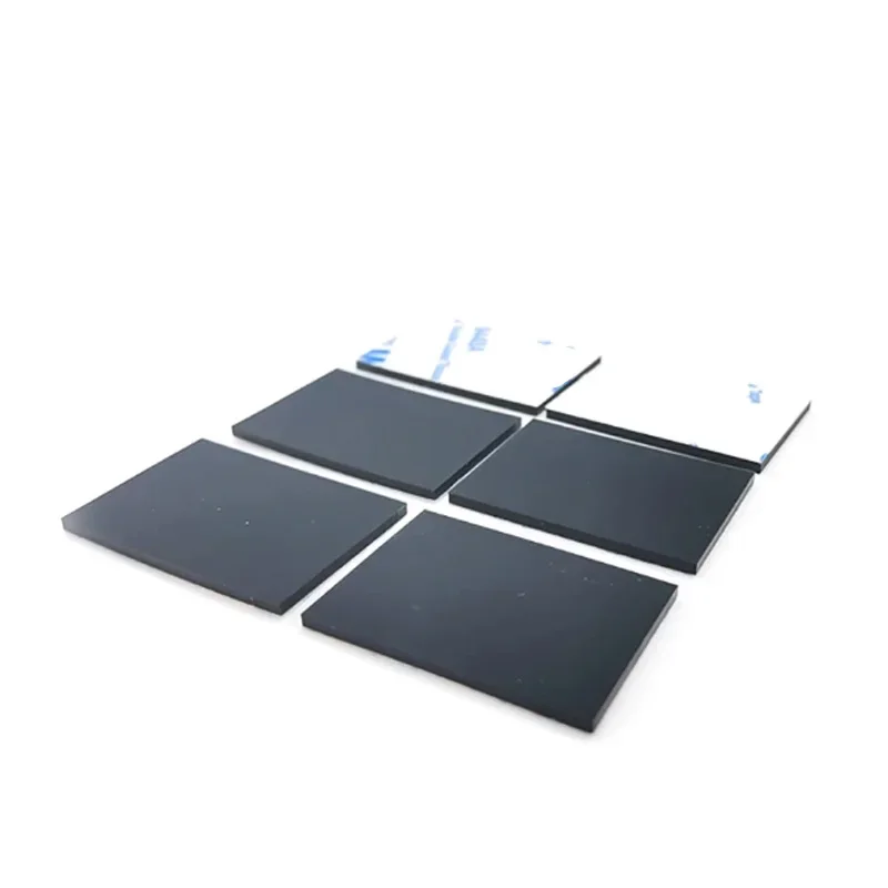 لوح مطاط السيليكون المربع، وسادة ذاتية اللصق، مستطيلة مضادة للانزلاق، وسادة قدم مثبط، حشية مانعة للتسرب