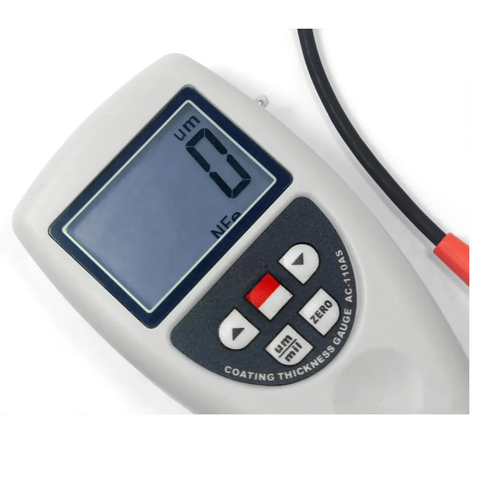 AC-110AS Professional Separate Coating Thickness Meter 0~1250 Um Range Painting Coating Thickness Gauge