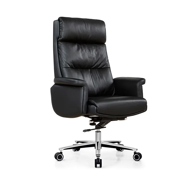 

Italian Light Luxury Leather Boss Chair Fashion Office Home President Swivel Chair Computer Chair Business