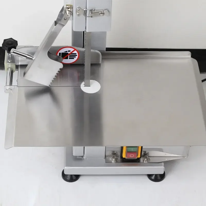 Small Industrial Commercial Portable Electric Fish Cow Steak Frozen Table Band Saw Bone Meat Cutting Cutter Machine