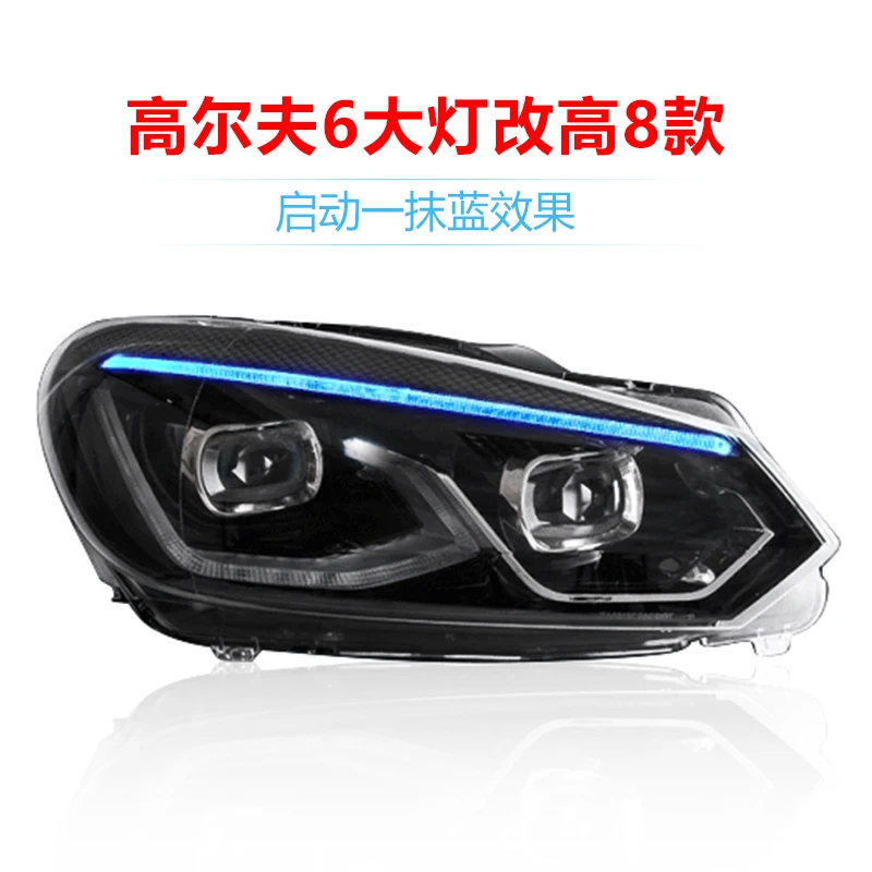 Factory Direct Price Auto Lighting System Head Light Modified Head Light For Volkswagen Golf 6 2010-2014