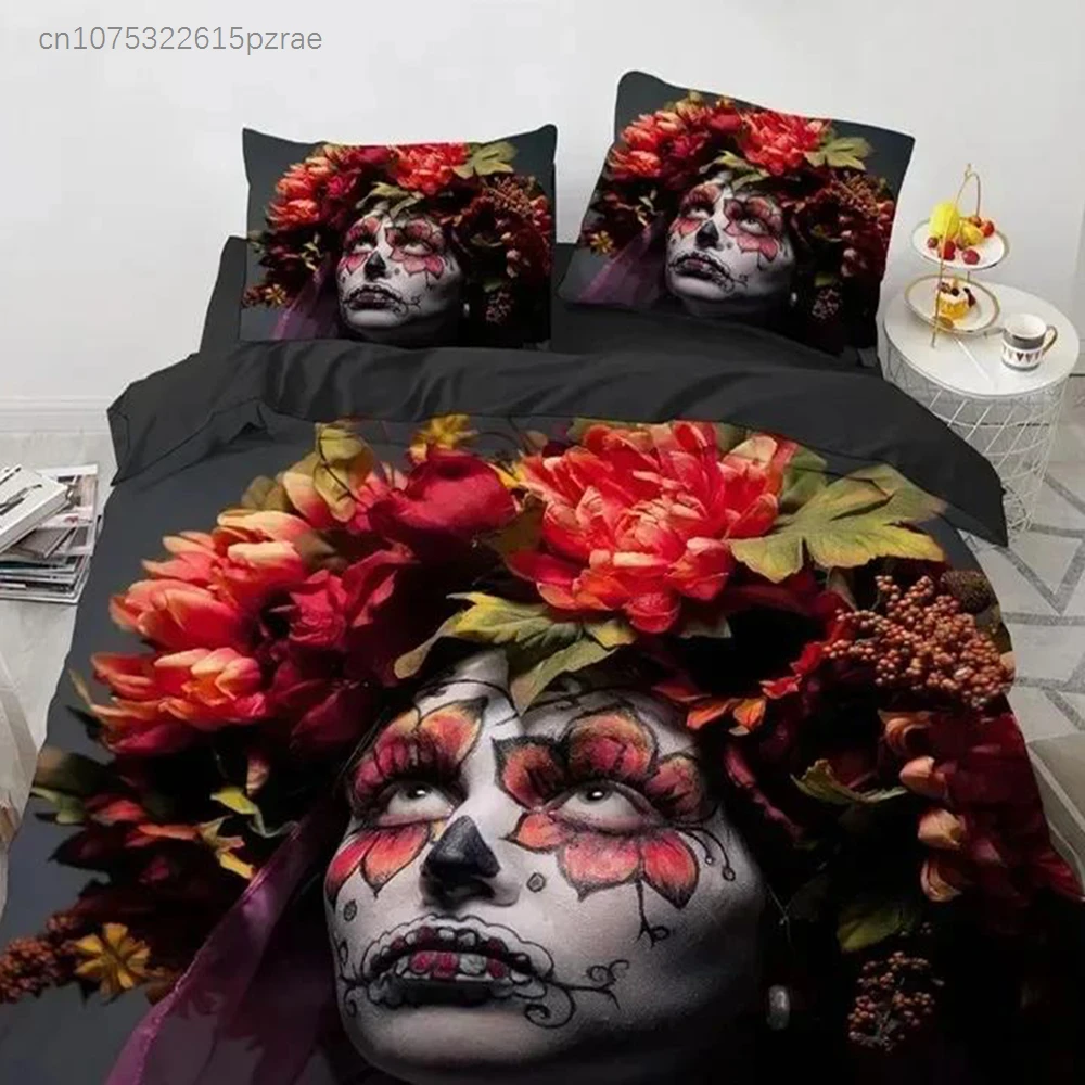 Skull Vintage Sugar Skull Girl - Vintage Home Textiles recensie en prijs
