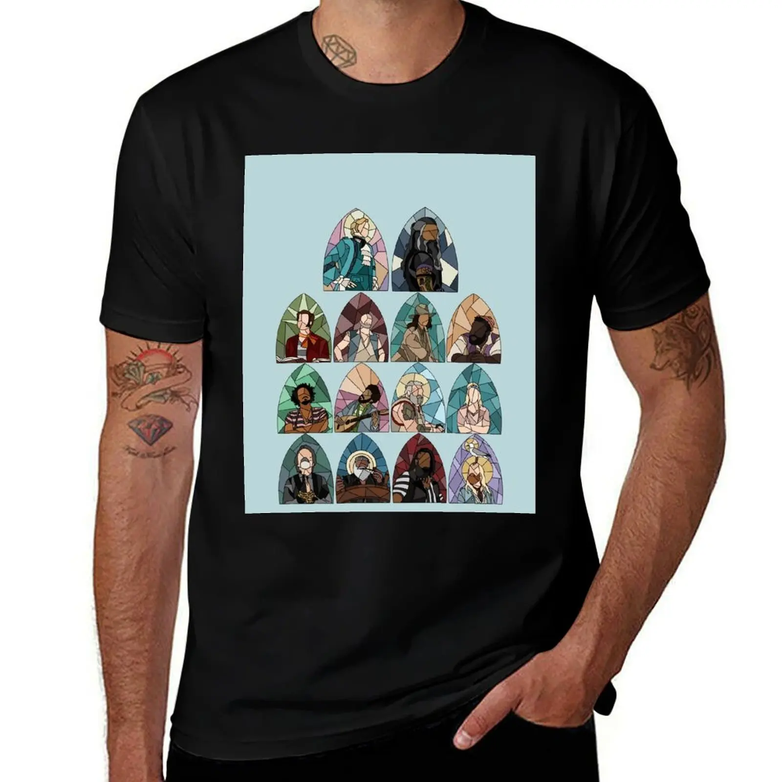 Revenge Cathedral T-Shirt Work Comfort for Men T-Shirt