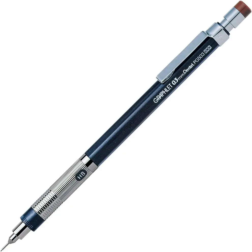 

0.3mm Mechanical Pencil for Precision Writing and Drawing, Fine Tip