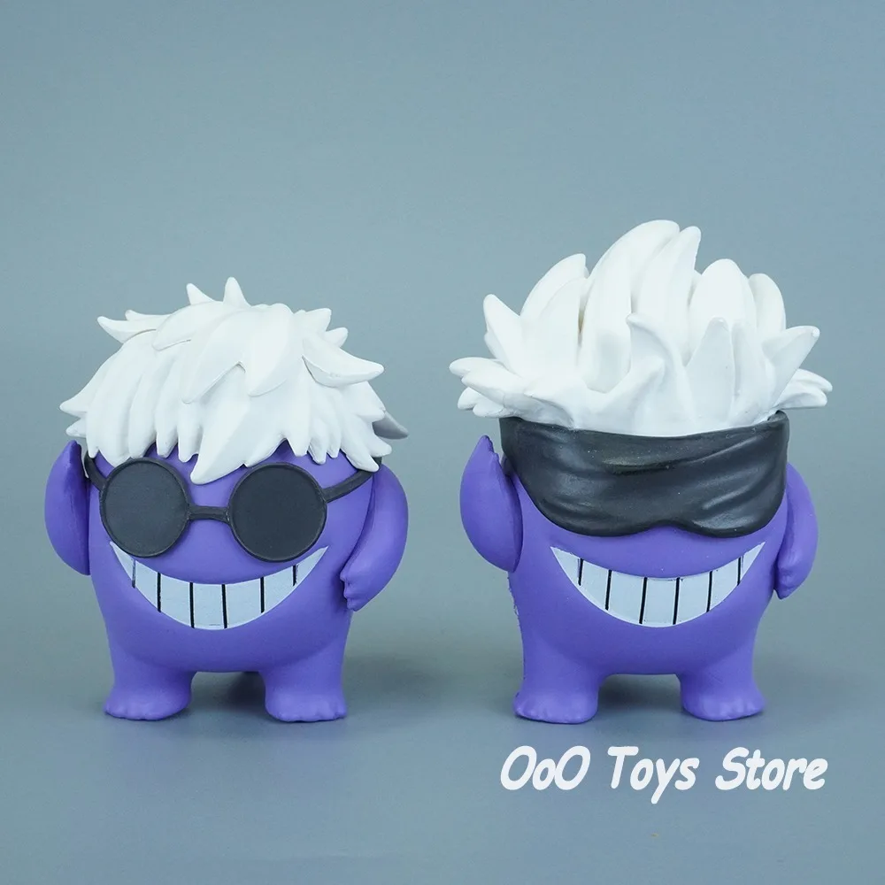 أنيمي بوكيمون الشكل Gengar تأثيري جوجو ساتورو عمل أرقام البلاستيكية جمع نموذج لعب للأطفال هدايا 8-9 سنتيمتر #4