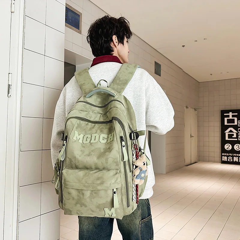 School Backpacks Large Capacity Unisex Backpack Minimalist Versatile Laptop Bag High School College Travel Backpack Backpacks