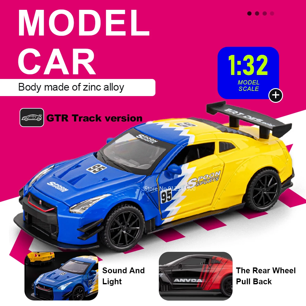1:32 Scale Gtr R35 …
