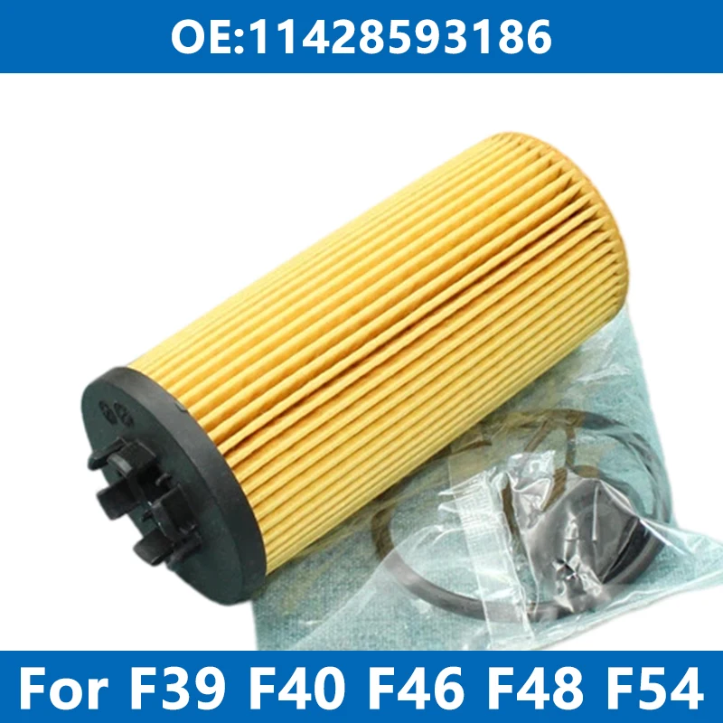 1/6/10PCS Car Oil Filter 11428593186 For BMW F39 F40 F44 F45 F46 F48 118d 216i 220 225 X1 X2 Mini Cooper S ONE Clubman F54~F60